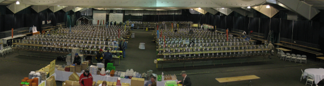 Reading Pigeon Association Winter Show Hall