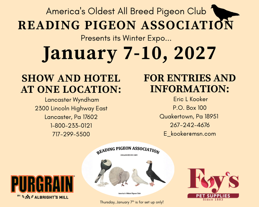 Reading Pigeon Association